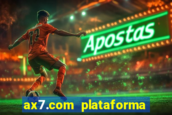 ax7.com plataforma de jogos